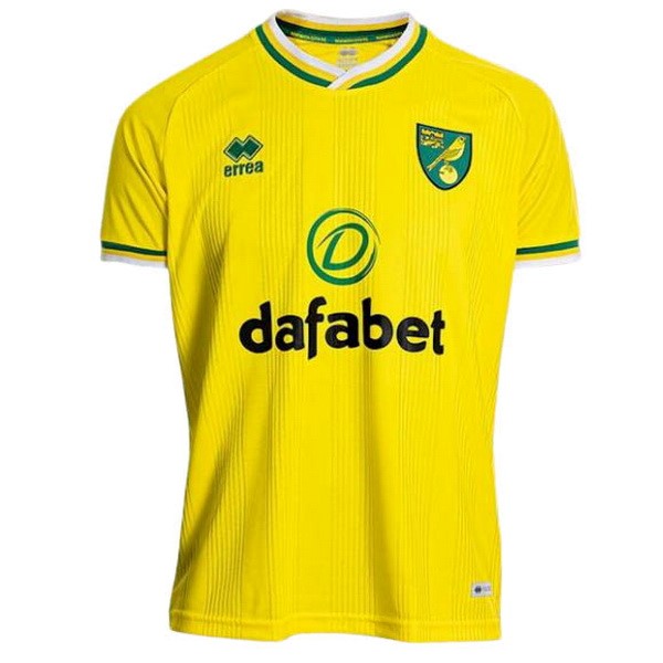 Thailande Maillot Football Norwich City Domicile 2020-21 Jaune